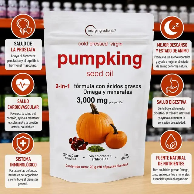 BOLSA PUMPKING SEMILLA CALABAZA