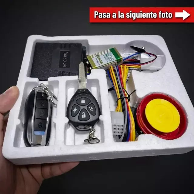 Alarma apagado y encendido a distancia tipo llave