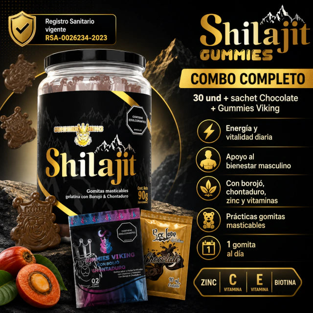 Shilajit Gomas Original  + 2 Obsequios
